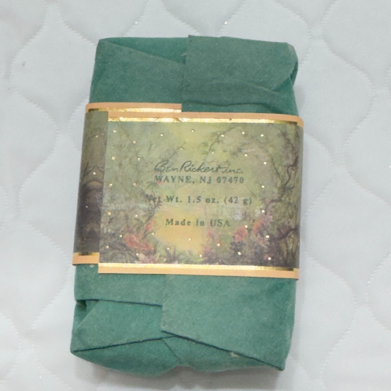 Vintage Ben Rickert Bath Soap PASSION FLOWER 1.5 oz New USA