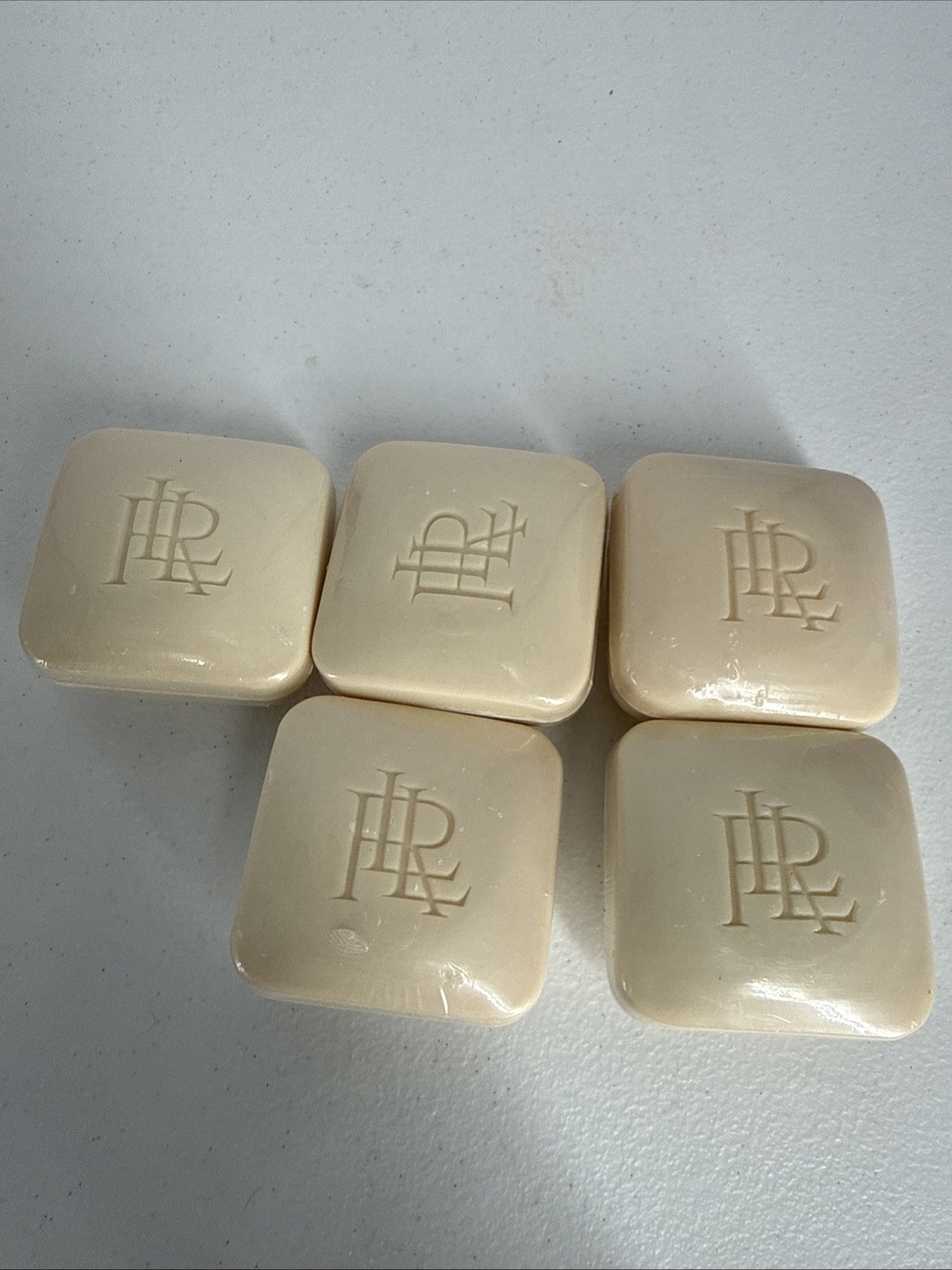 5 Lauren by Ralph Lauren 2.8 oz. Scented Luxury Soaps 2″x2″ Sealed