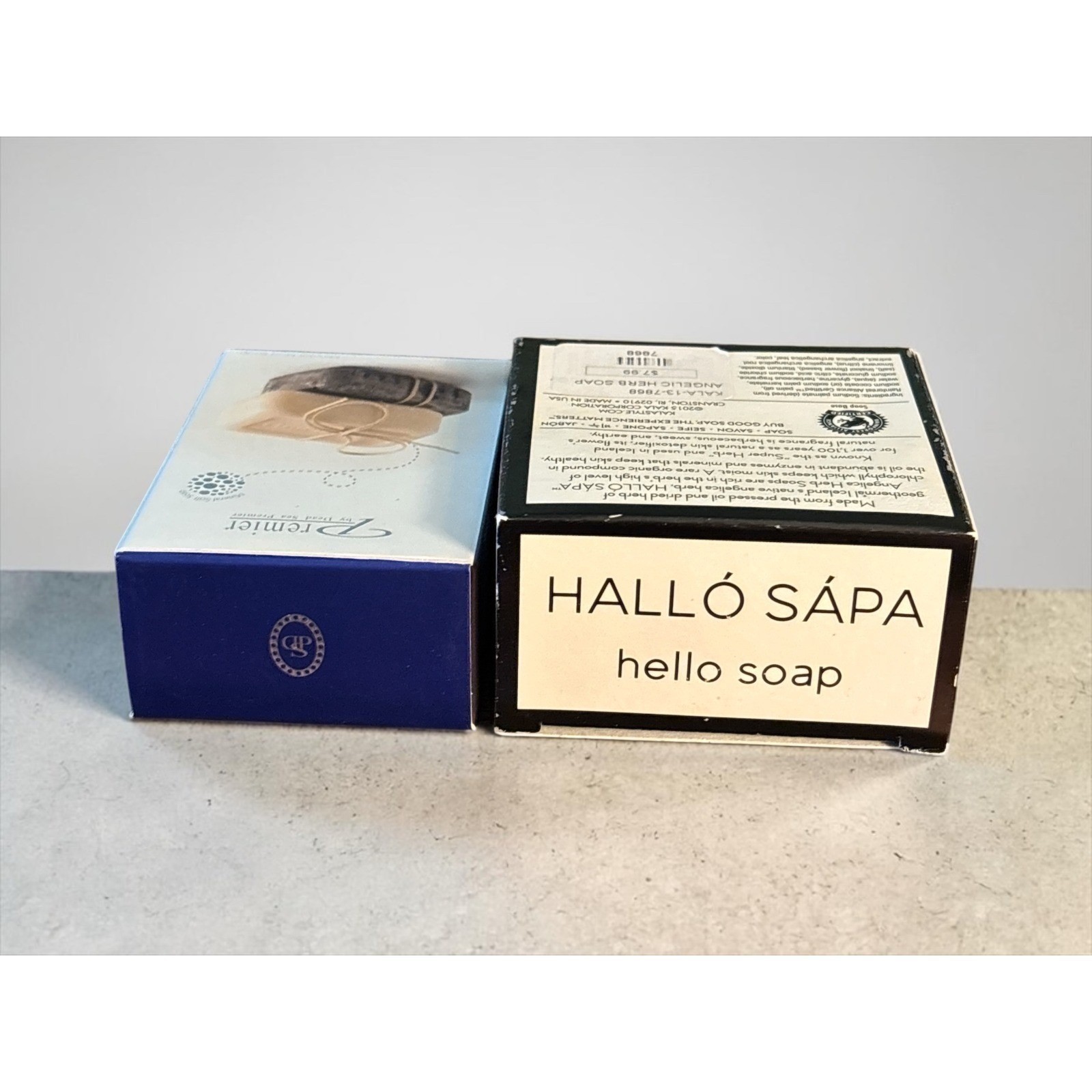 Luxury Spa Soap Set Dead Sea Mud + Icelandic Angelica Herb Natural Skincare NIB