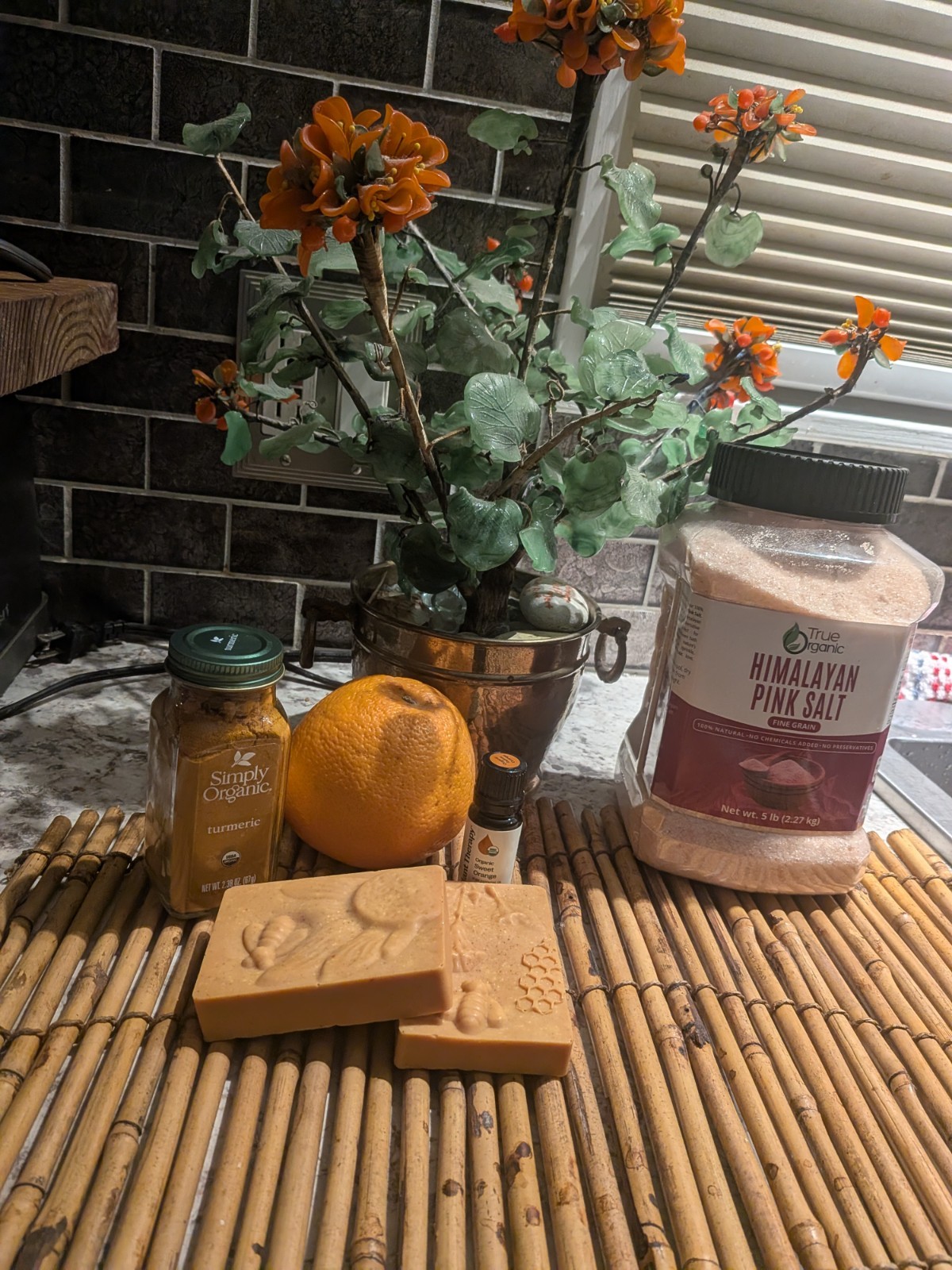 Orange Sunshine, Organic soap Turmeric Sweet Orange