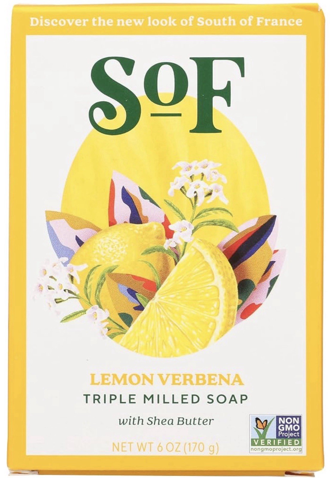 South of France Triple Milled Soap Shea Butter 6 oz Assorted Scents – 8 Pack