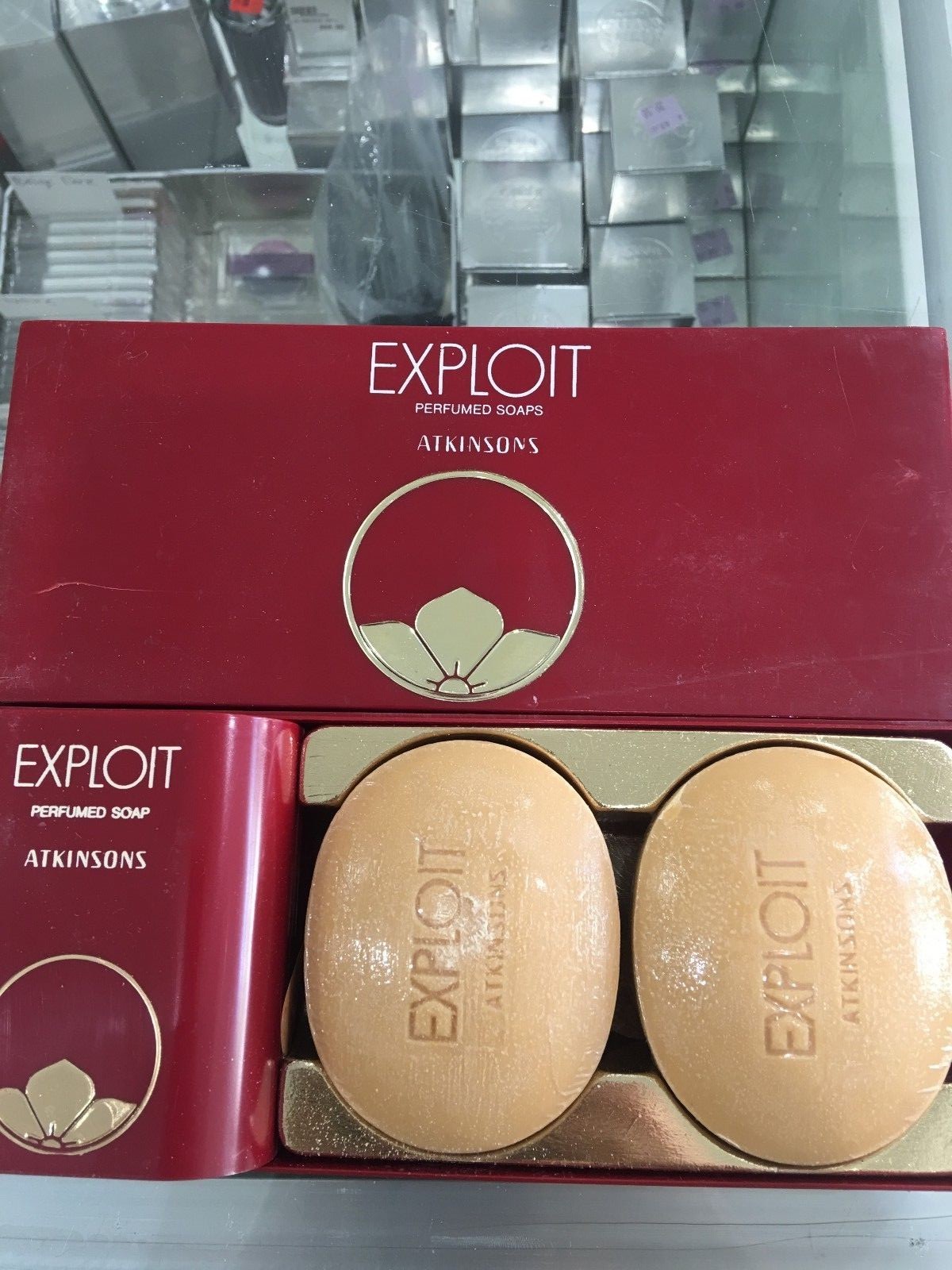 EXPLOIT PERFUMED SOAPS ATKINSONS 3 x 100g