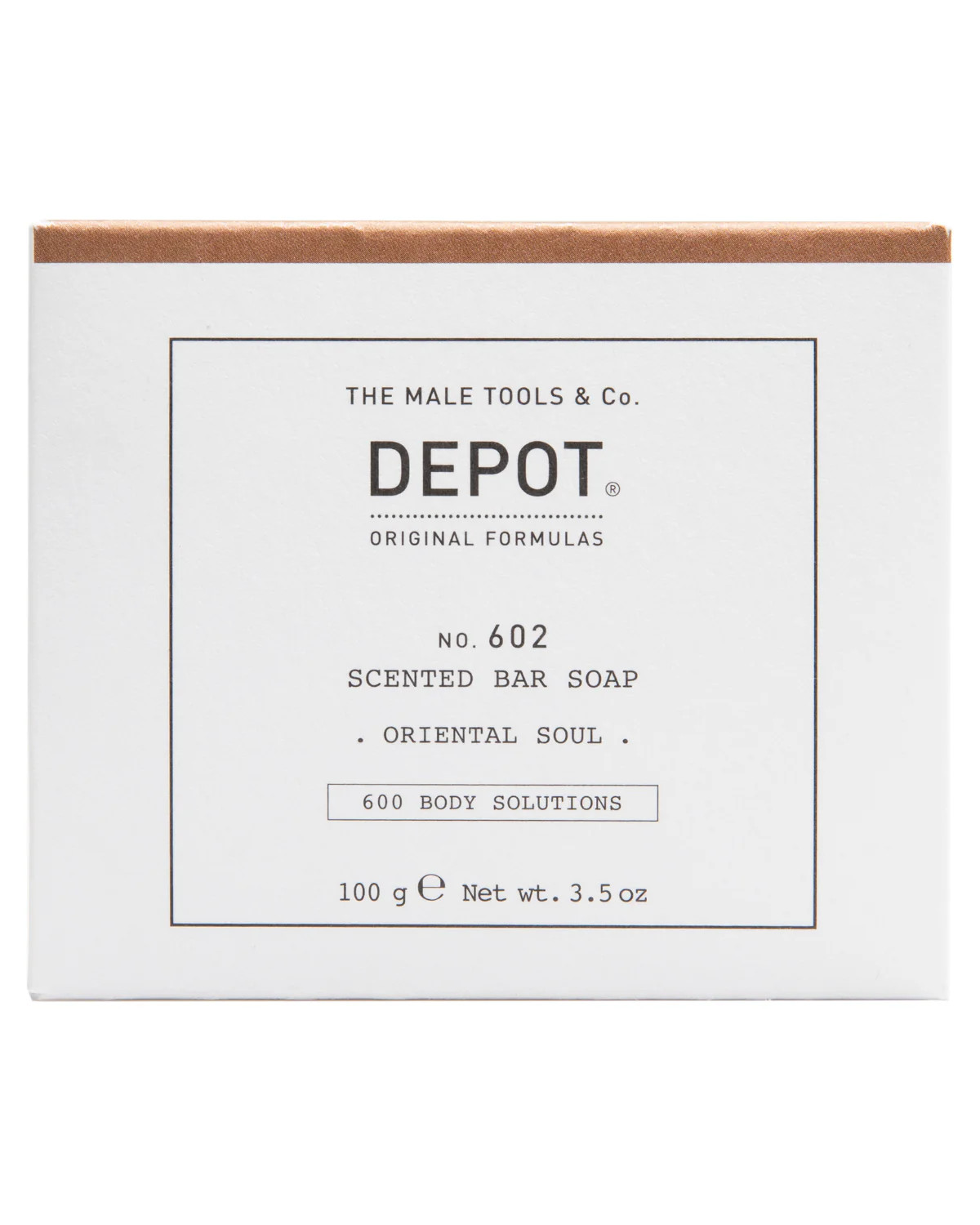 The Male Tools Depot Oriental Soul Bar Soap No.602 Scented Bar Soap 3.5 Oz Italy