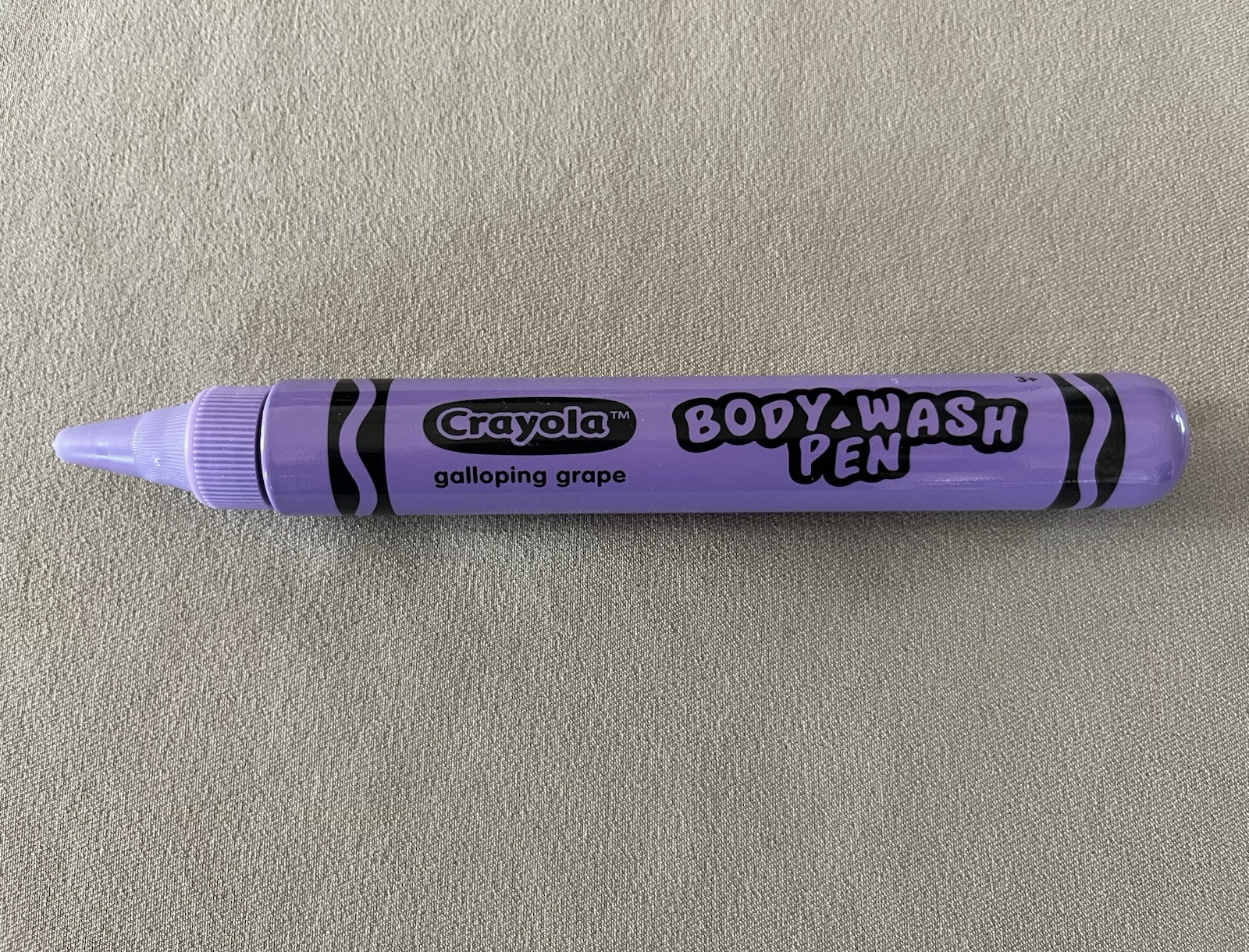 1.9 Oz Crayola Bathtub Body Wash Pen In Galloping Grape Purple, For Ages 3+, New