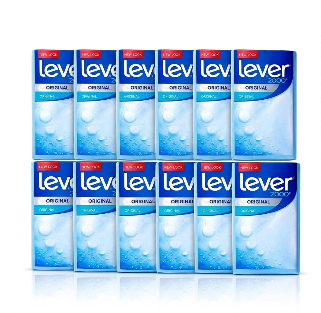 Lever 2000 Original Bar Soap 3.75 oz Fresh Scent Moisturizing PACK OF 12