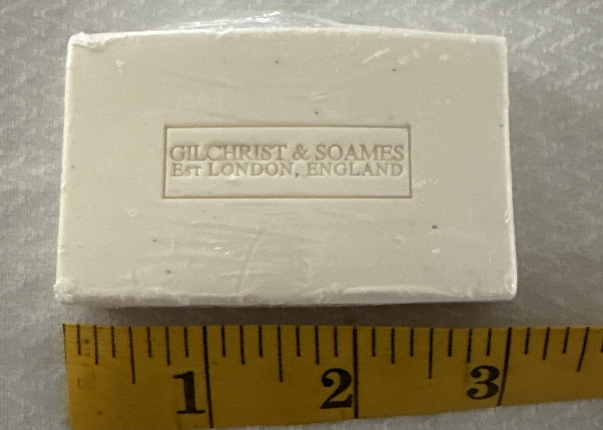 Gilchrist & Soames Skincare Bar Savon London Rectangle Saddle 2.5 oz. 1 BAR