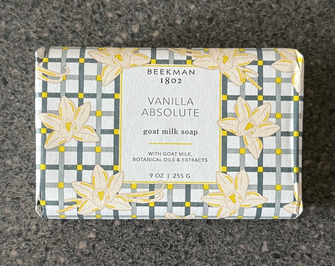 Beekman 1802 Goat Milk Bar Soap – VANILLA ABSOLUTE – full size 9.0 oz