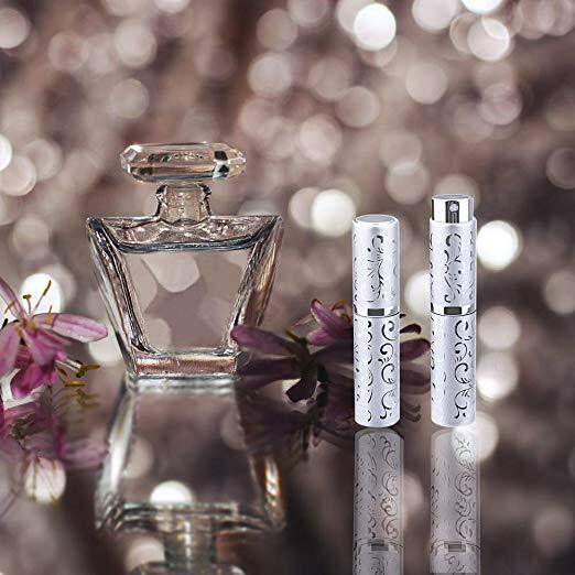 10ml Perfume Refillable Atomizer Mini Travel Spray Bottle Purse Funnel