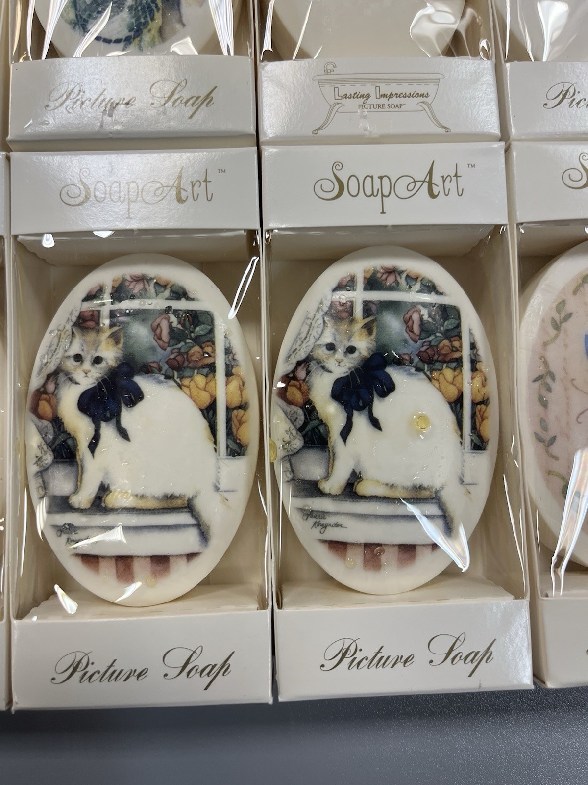 Set Of 12 Soap Art Picture Soaps
