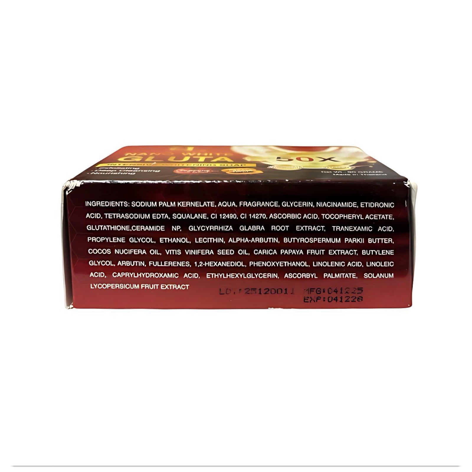 Deli Skin Nano White Gluta Intensive Whitening Soap 50x