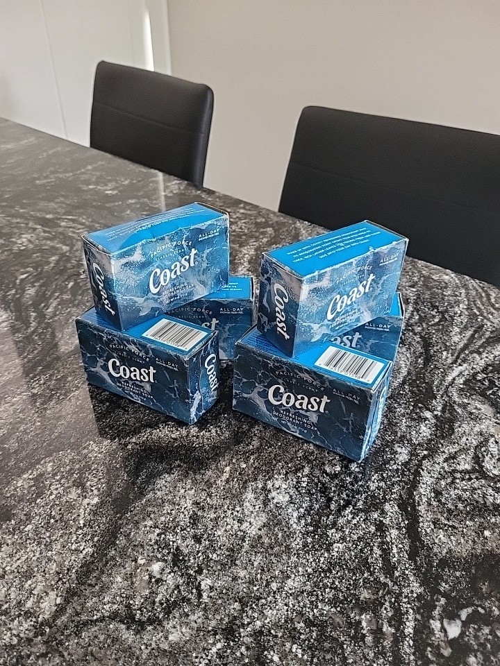Coast Classic Scent Refreshing Deodorant Soap 6 Bars – 4oz