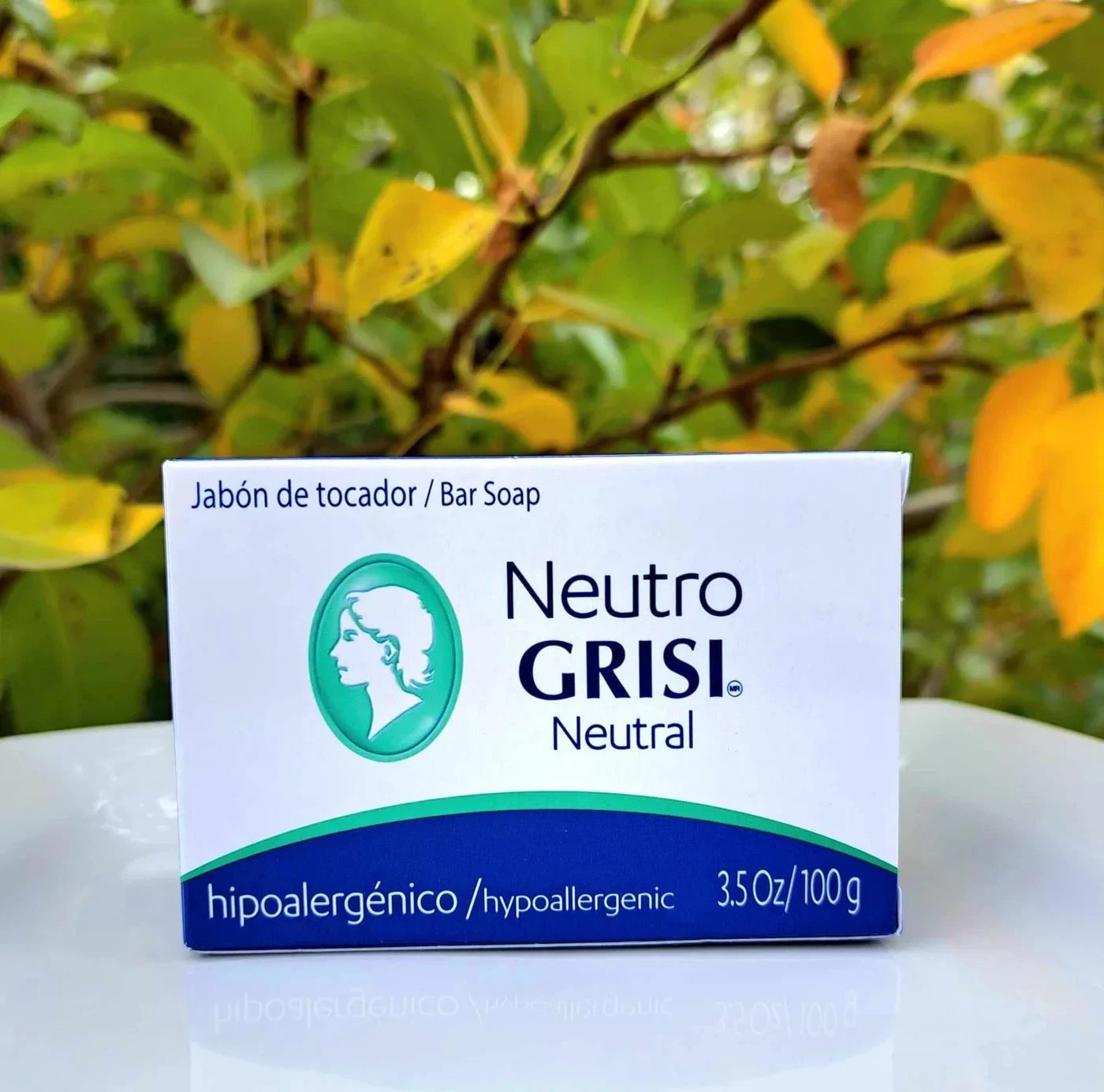Neutro Grisi Neutral Soap 3.5oz Gentle Cleansing Bar for All Skin Types