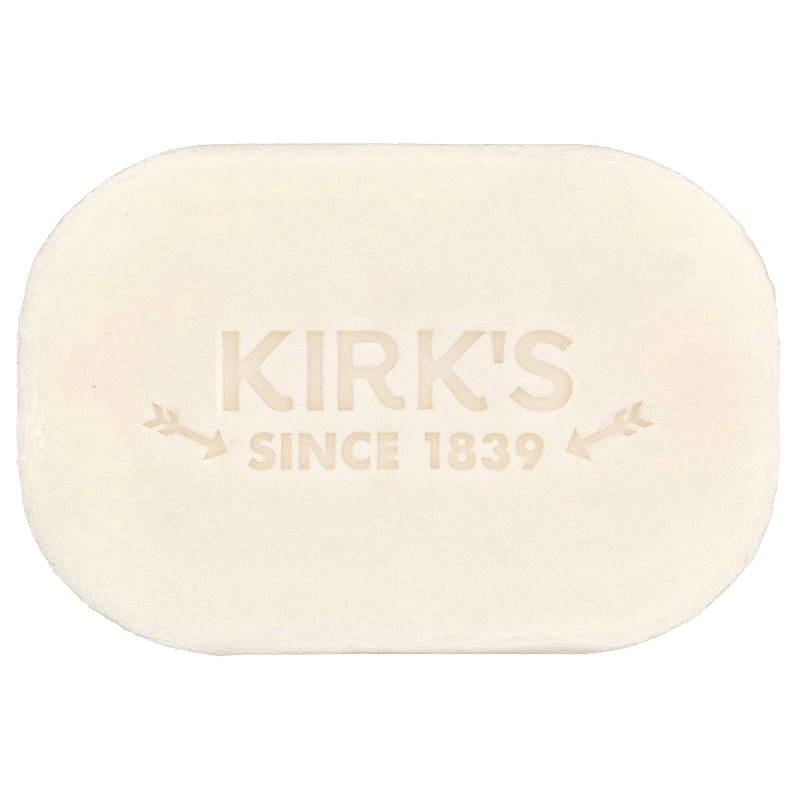 Kirk’s 100% Premium Coconut Oil Gentle Castile Soap Fragrance Free, 3 Bars 4 oz