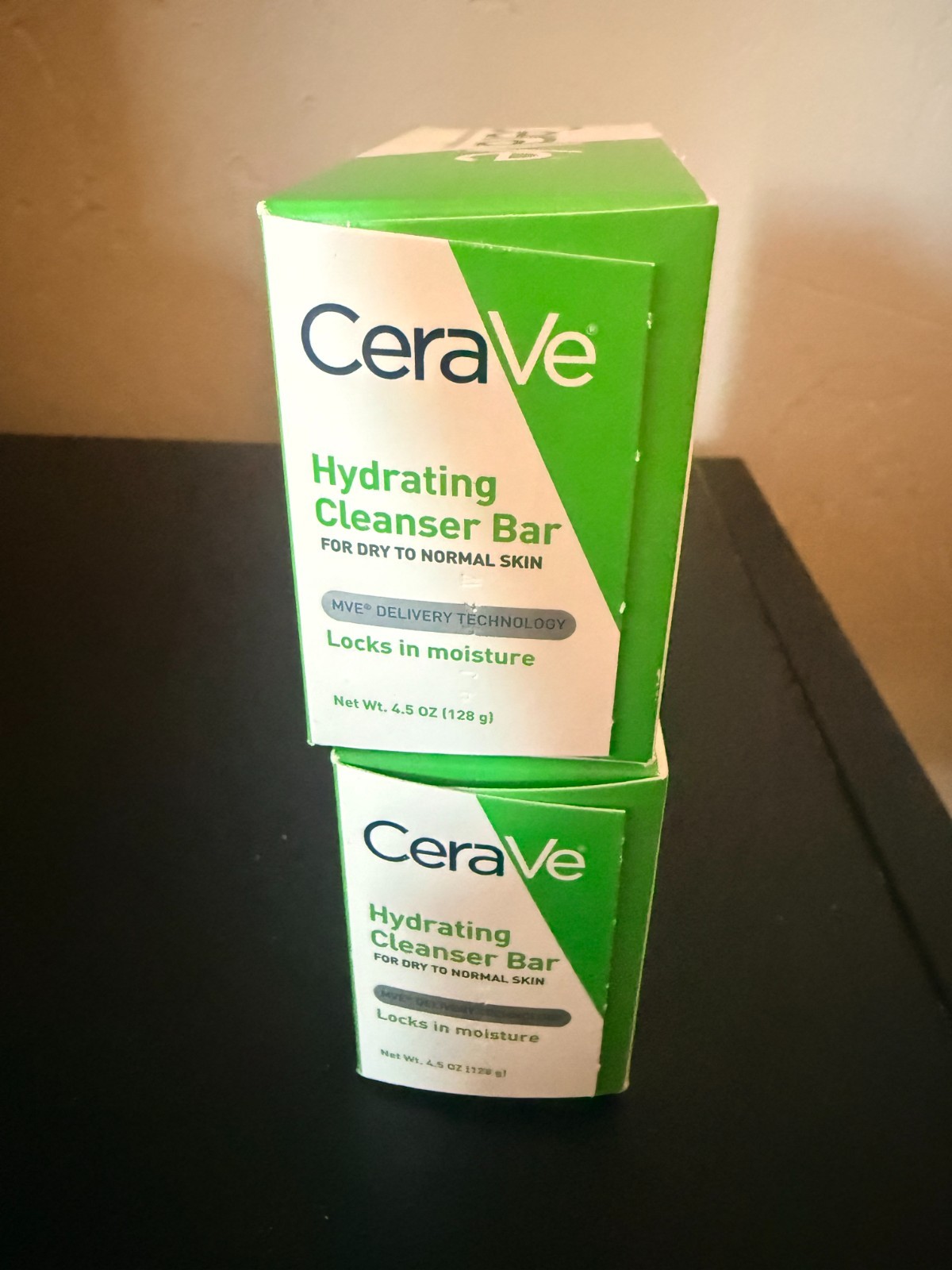 2 CeraVe Hydrating Cleanser Bars – Normal Dry Skin Ceramides & Hyaluronic Acid