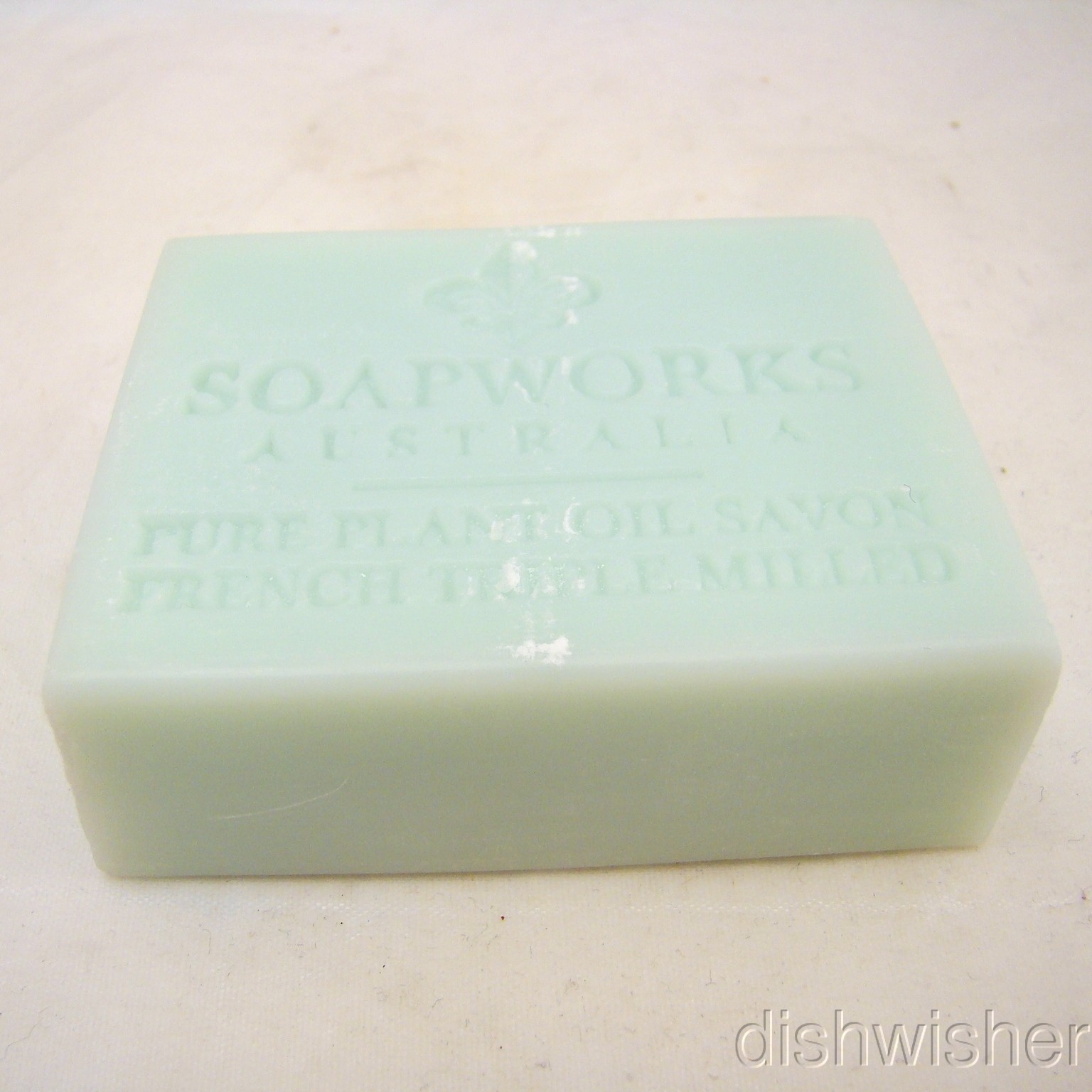 Soapworks Australia Green Pure Plant Oil Triple-Milled Soap Bar 100 g 3.5 oz NEW