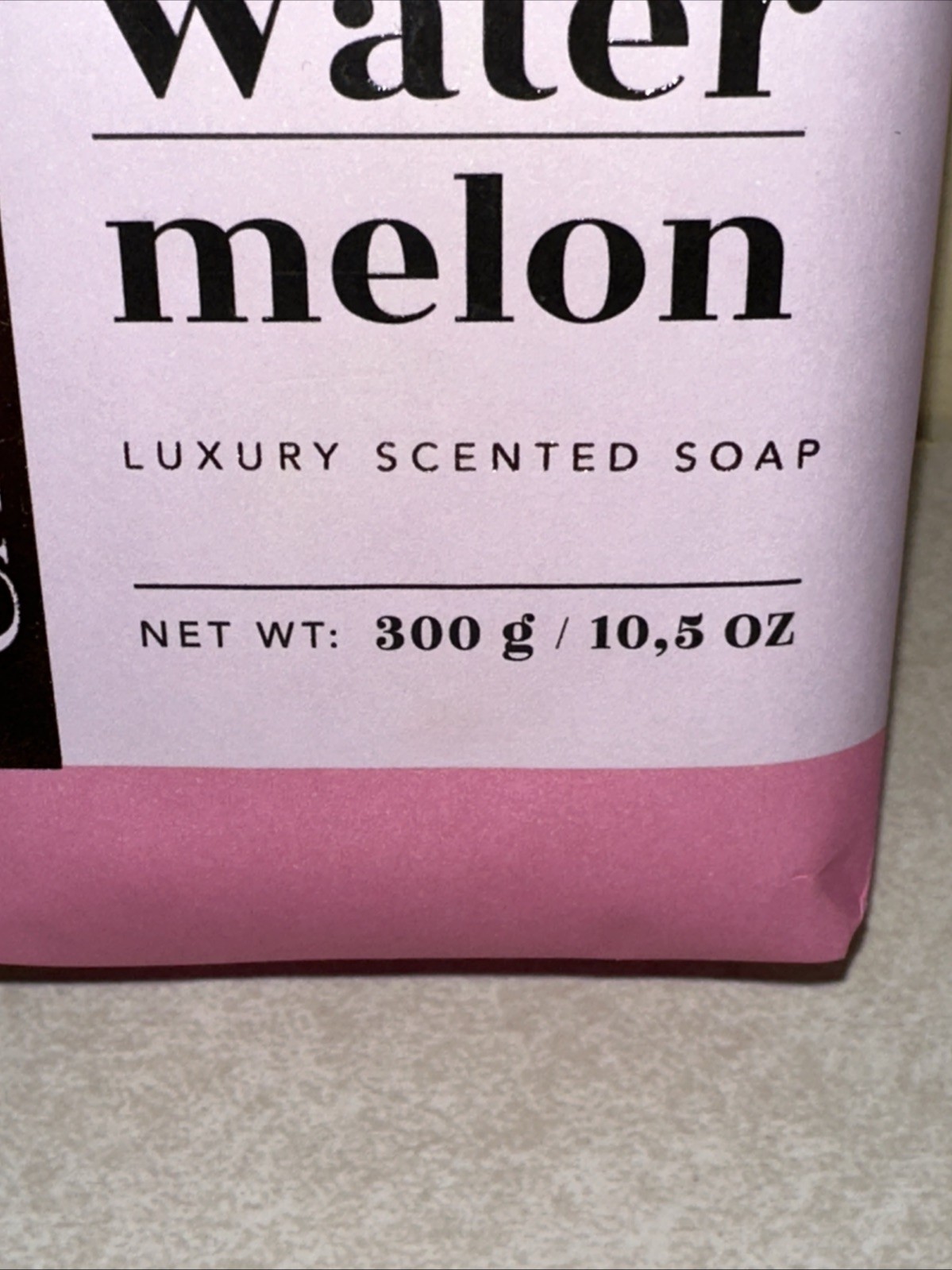 LOT OF 6-Castelbel Luxury Scented Bath Bar Soap 2 WATERMELON & 4 WILD LAVENDER