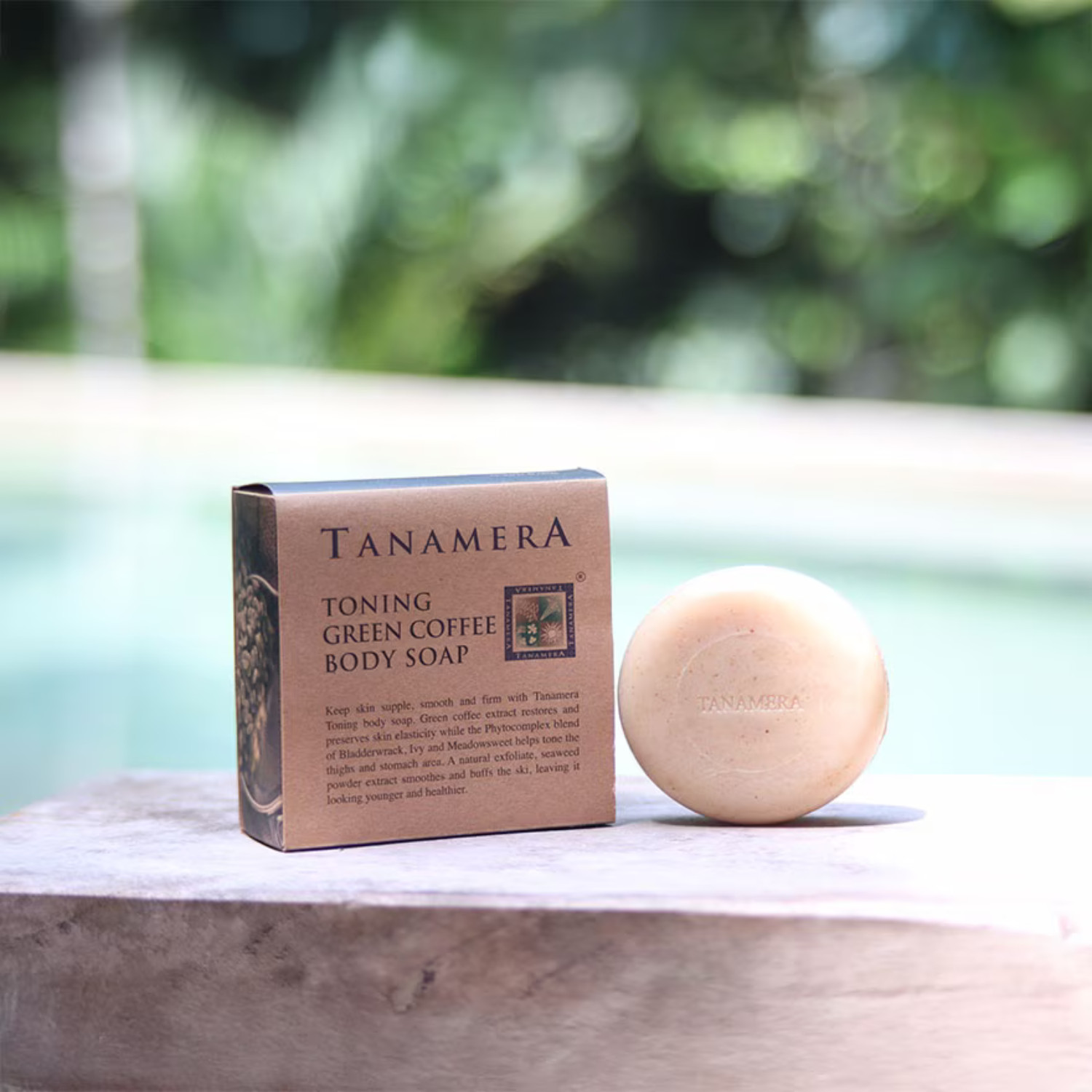 TANAMERA Toning Green Coffee Body Soap 100Grams Free Shipping