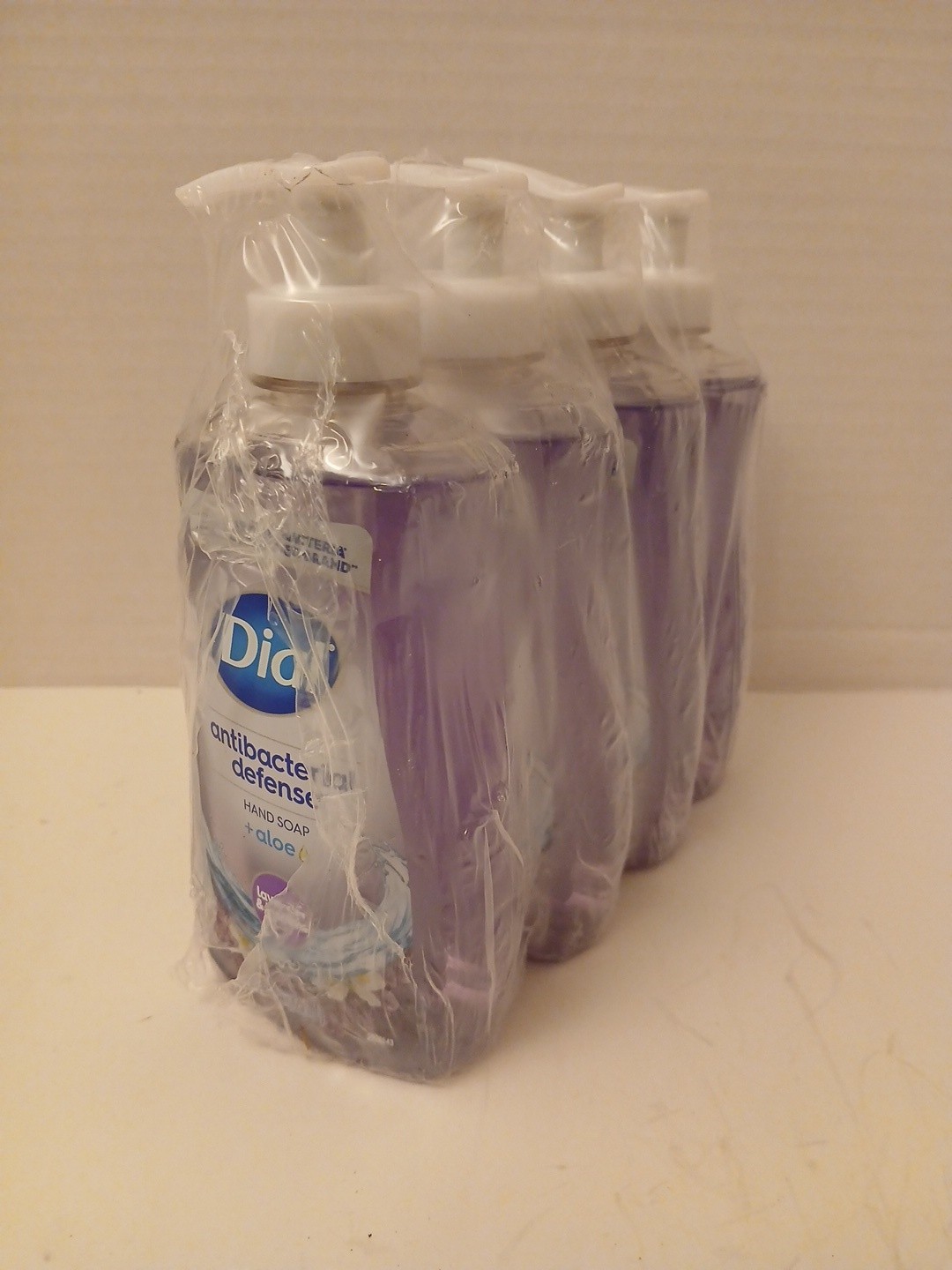 FOUR Dial Complete LAVENDER JASMINE Liquid Hand Soap Wash Pump 11 fl oz Each