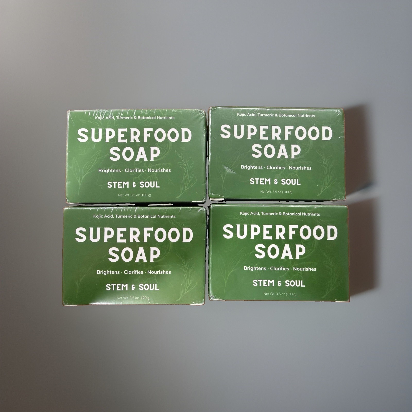 Superfood Soap Bar for Dark Spot 4 pack Exp 3/15/29