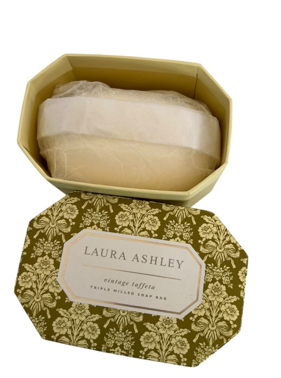 Laura Ashley Womens “Vintage Taffeta” 8.8oz Triple Milled Pure Vegetable Soap