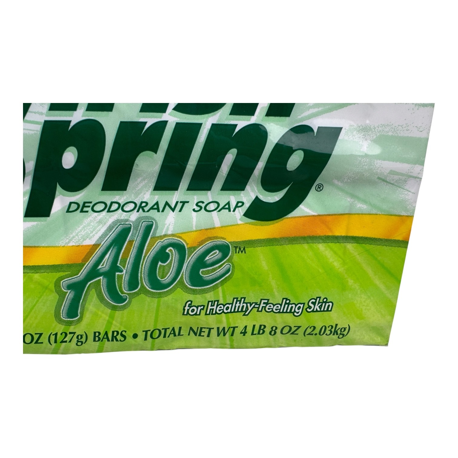 Irish Spring Deodorant Soap Aloe 16 Bar Super Pack 4.5 oz Bars
