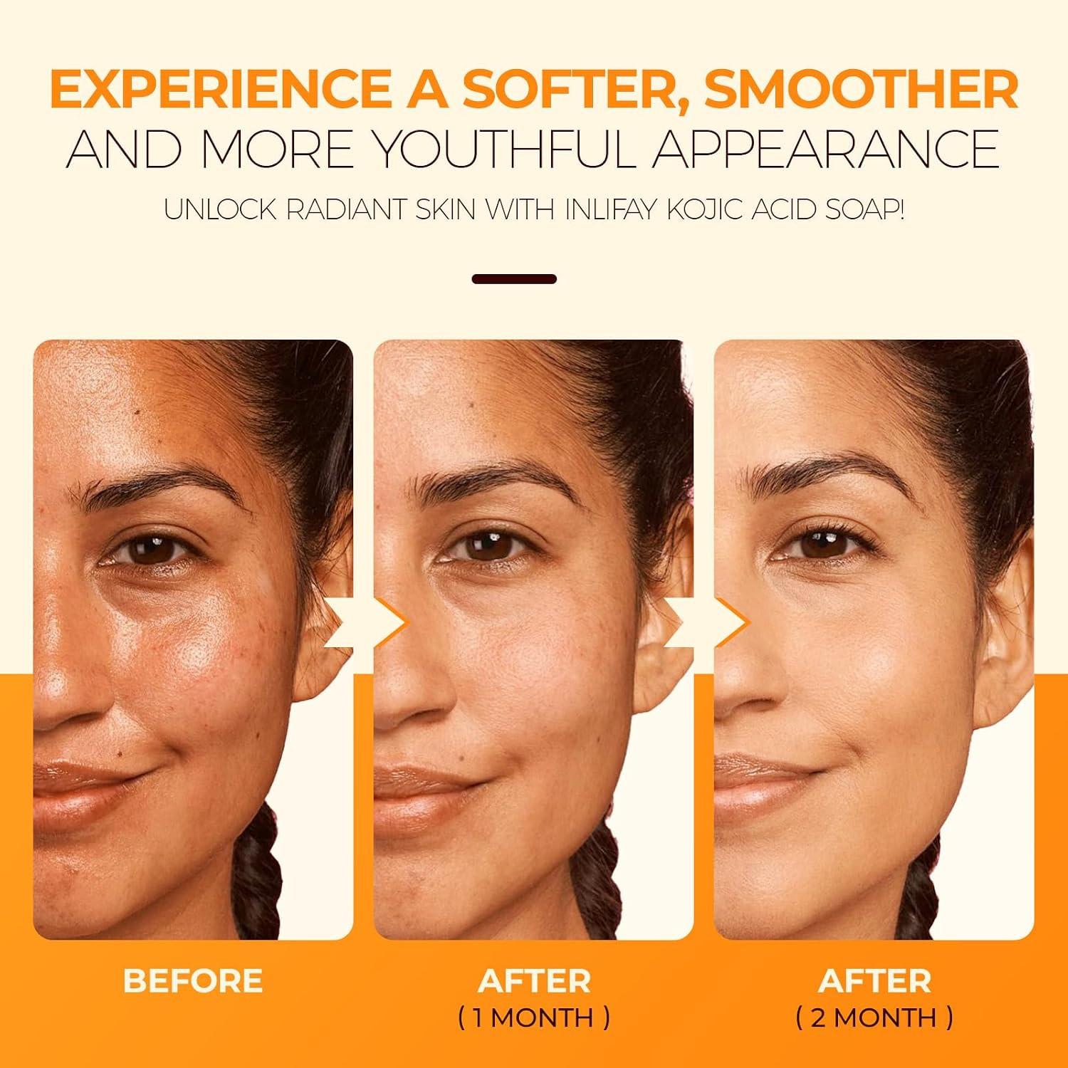 Turmeric Kojic Acid Soap: Dark Spot Soap for Face Body – Home Travel Use Skin Cl