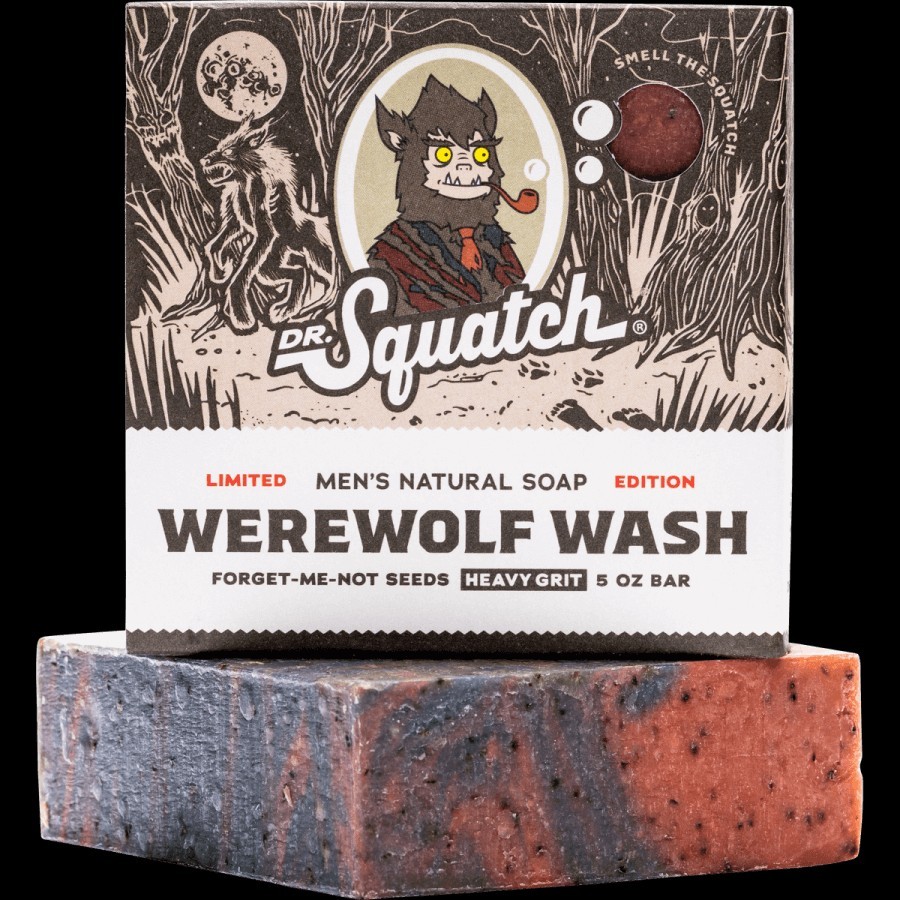 Dr Squatch – 4 pk. – BRICC ot DEAD, WEREWOLF WASH, COUNT SUDSULA, HEADLESS RINSE