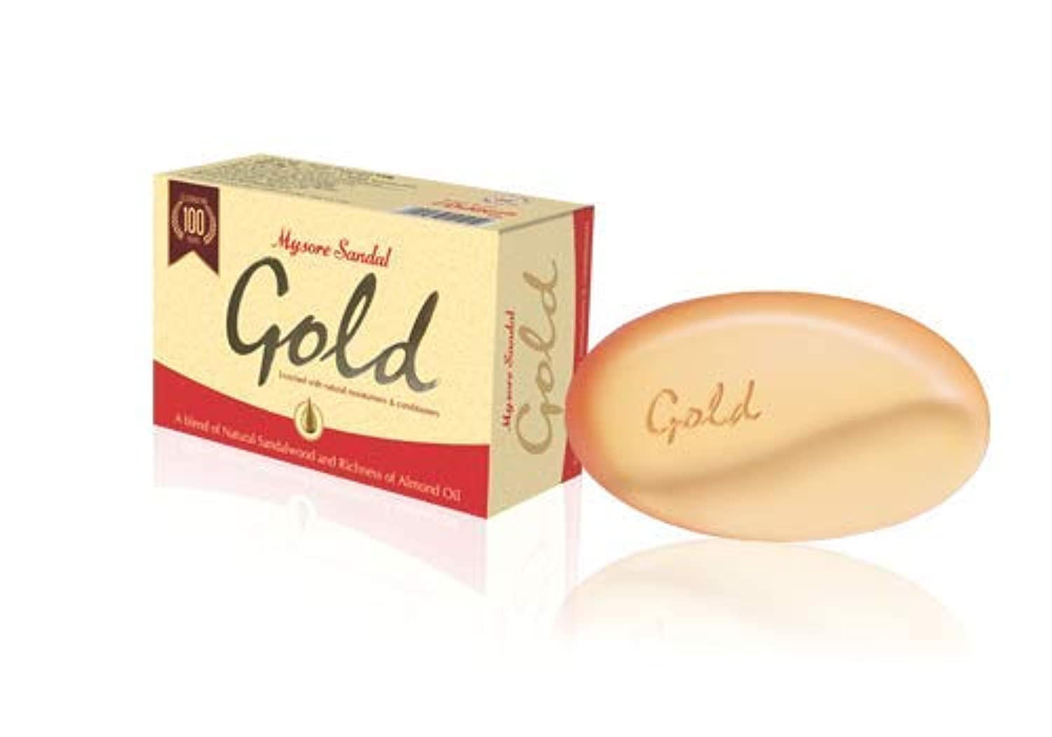 Gold Soap, 125 G (Pack of 3)