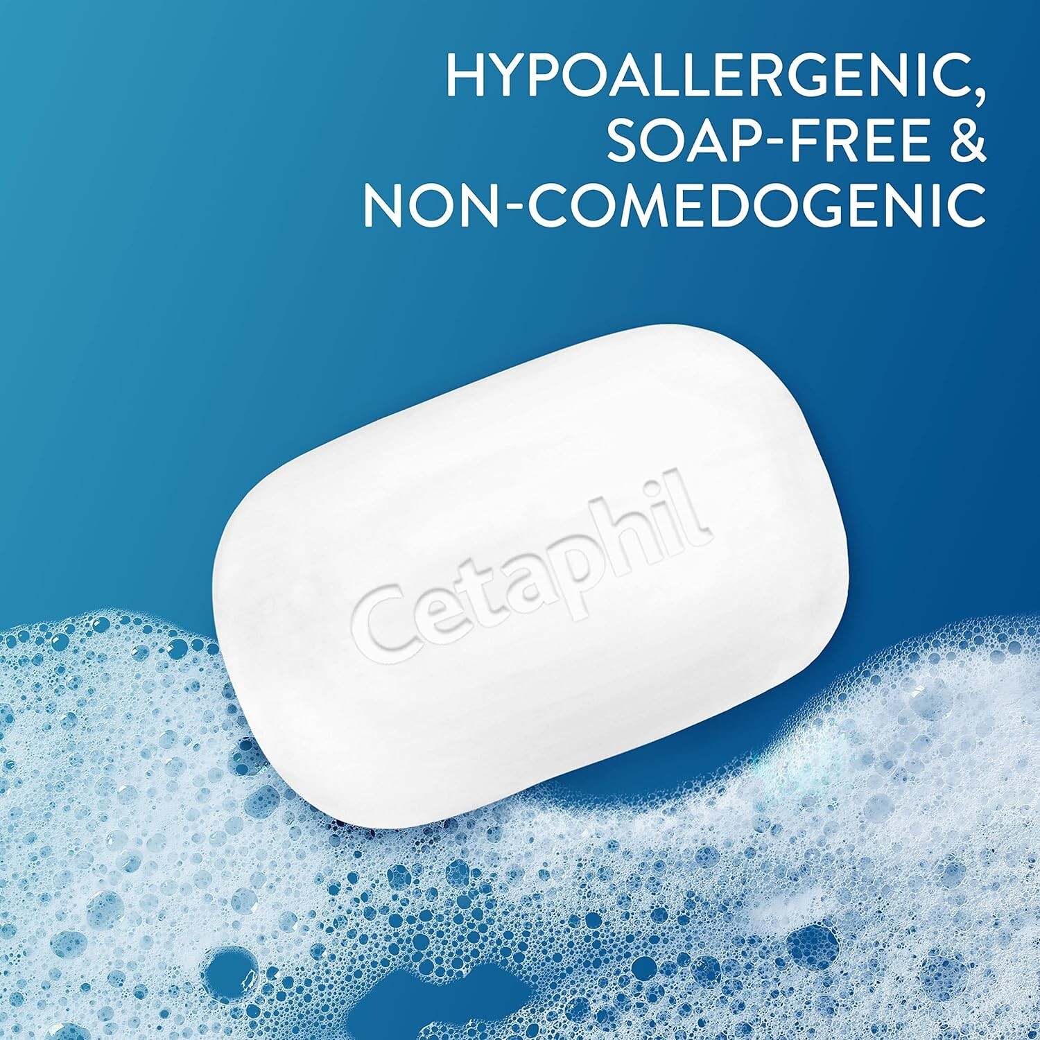 CETAPHIL Gentle Cleansing Bar Soap Nourishing Dry Sensitive Skin 4.5oz, 6-Pack