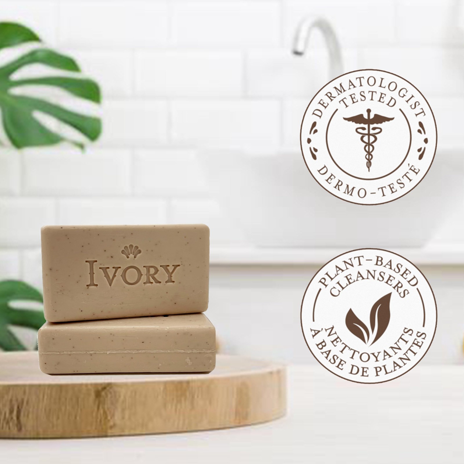 Exfoliating Bath Bar Soap, Designed for Whole Family with Plant-Based Cleanse…