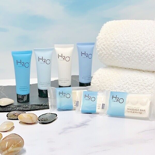 H2O Therapy .5oz. Fresh Aloe Cleansing Soap in Lots of 100 Bars