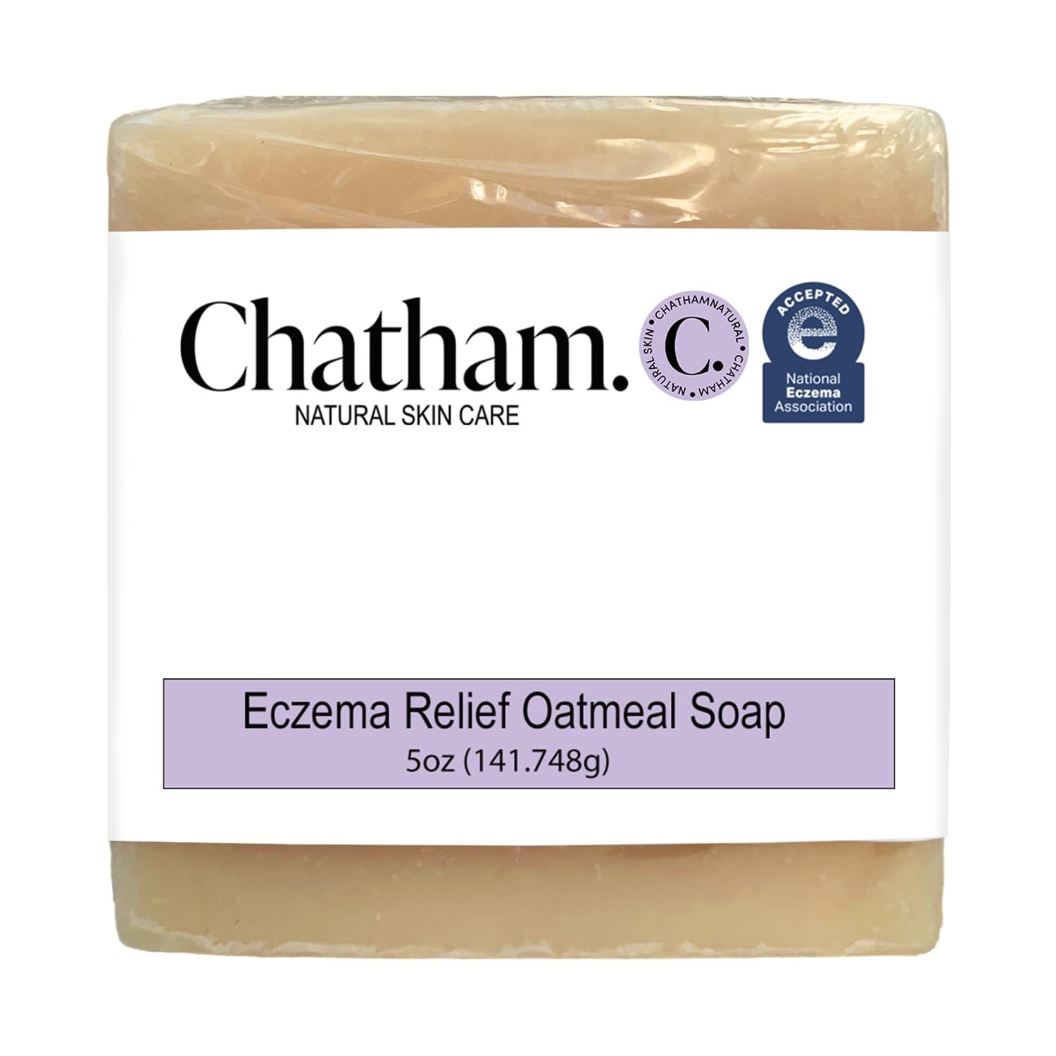 Dermatologist Approved 5oz Eczema Soap with Colloidal Oatmeal for Sensitive Skin