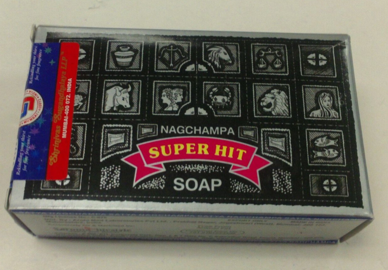 SATYA SUPER HIT BEAUTY BAR SOAP 75 GRAMS BY THE MAKERS OF NAG CHAMPA
