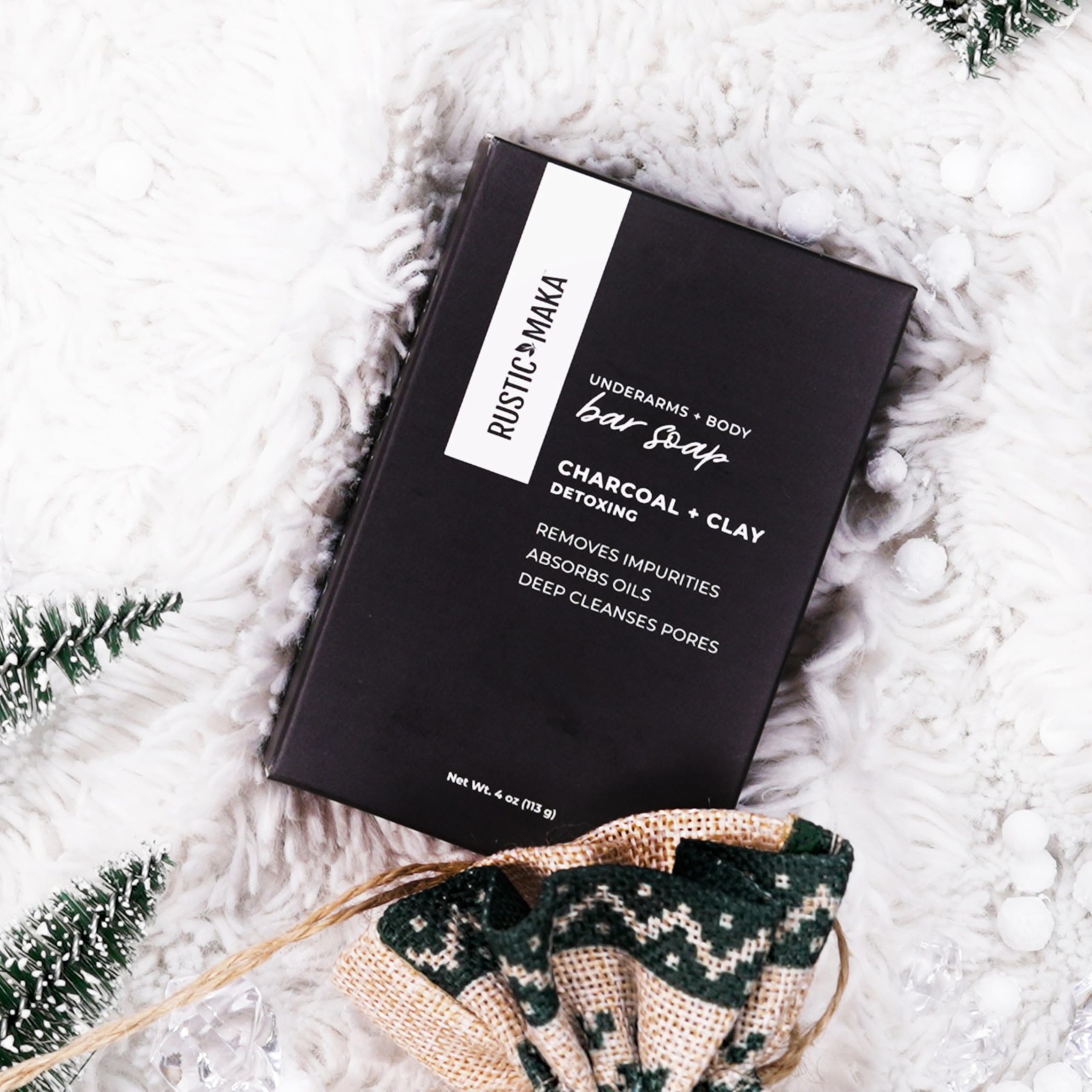 Deep Cleansing & Clay Soap Bar – Activated & Body Soap for Acne-Prone, Oily, …