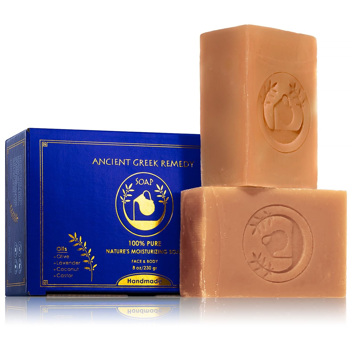 Organic and Body Soap Bars for Dry, Normal, and Sensitive Skin. Gentle Wash T…