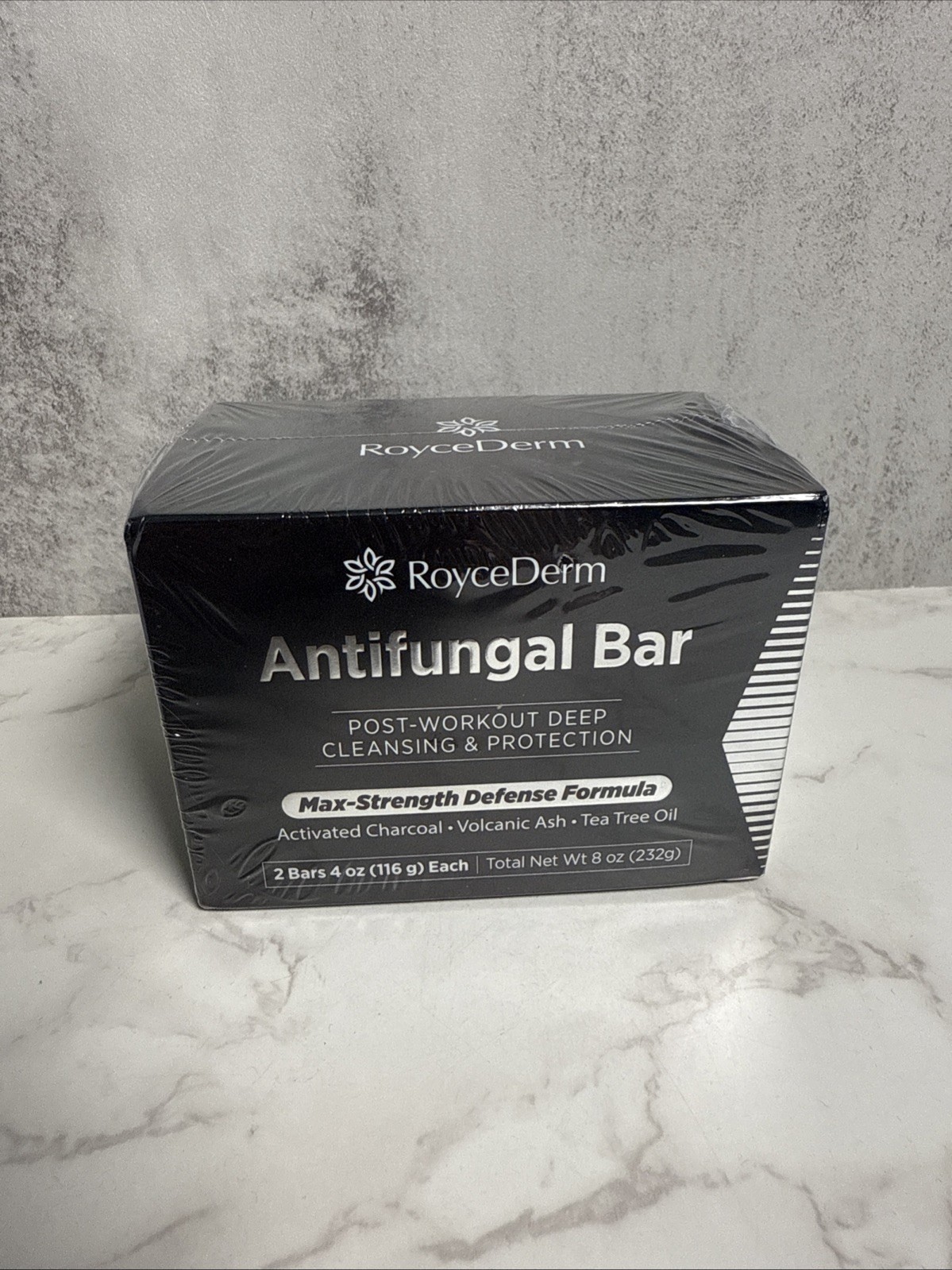 Roycederm Antifungal Soap Bar- post- workout deep cleansing & protection 2bars