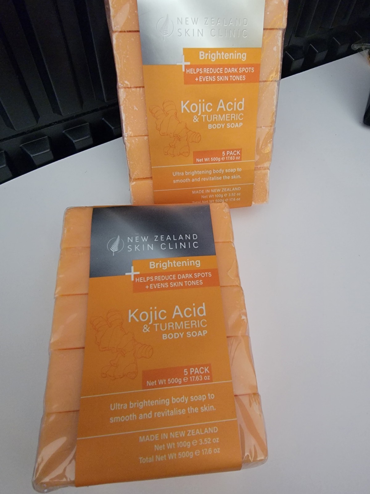 New Zealand Skin Clinic Brightening Kojic & Turmeric Body Soap 5 Pk 17.6 oz