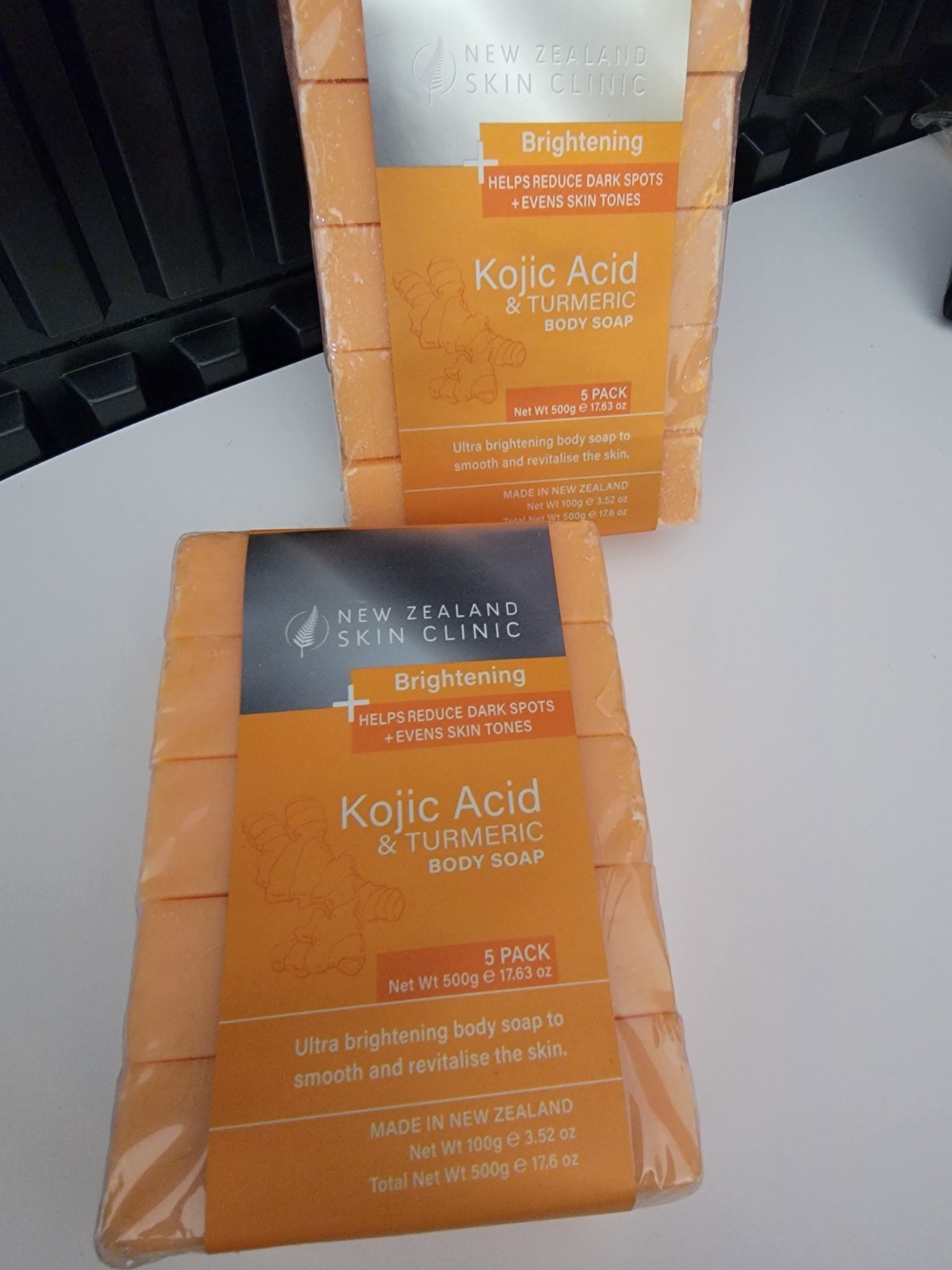 New Zealand Skin Clinic Brightening Kojic & Turmeric Body Soap 5 Pk 17.6 oz
