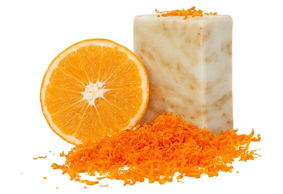 Exfoliant Orange and Honey Handmade Soap 4.oz