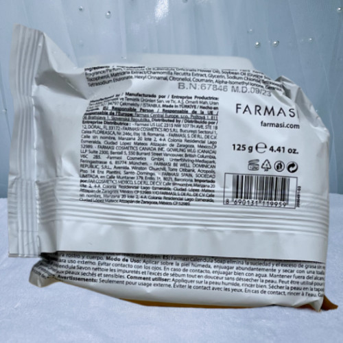 Farmasi Dr C Tuna Calendula Bar Soap Jabon 4.41oz For Face & Body Jabon 125gr