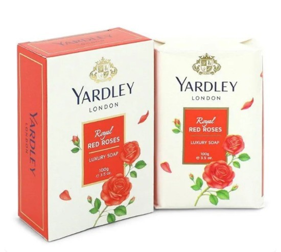 Yardley London Soap Bar 100g 3 Pack – Lavender Sandalwood English Rose Red Rose