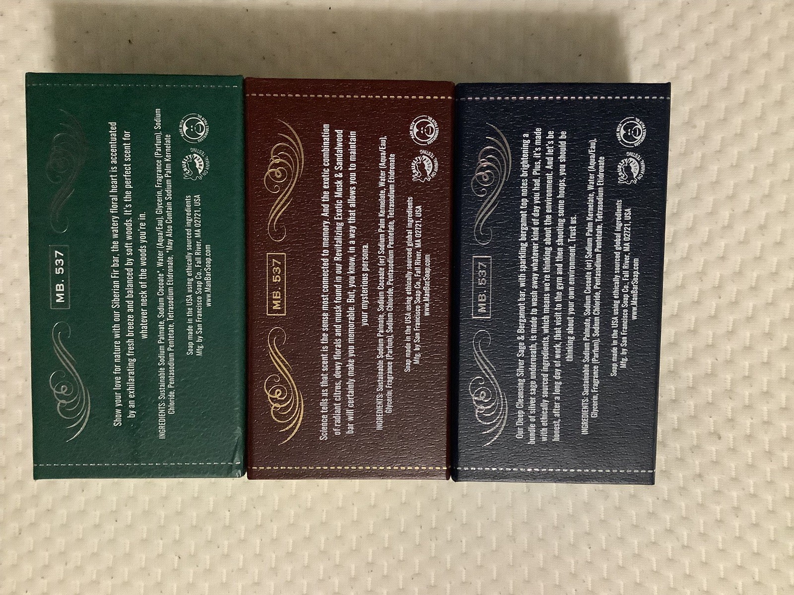 San Francisco Soap Co Man Bar 3-Piece Gift Set – No Harmful Chemicals – Good …