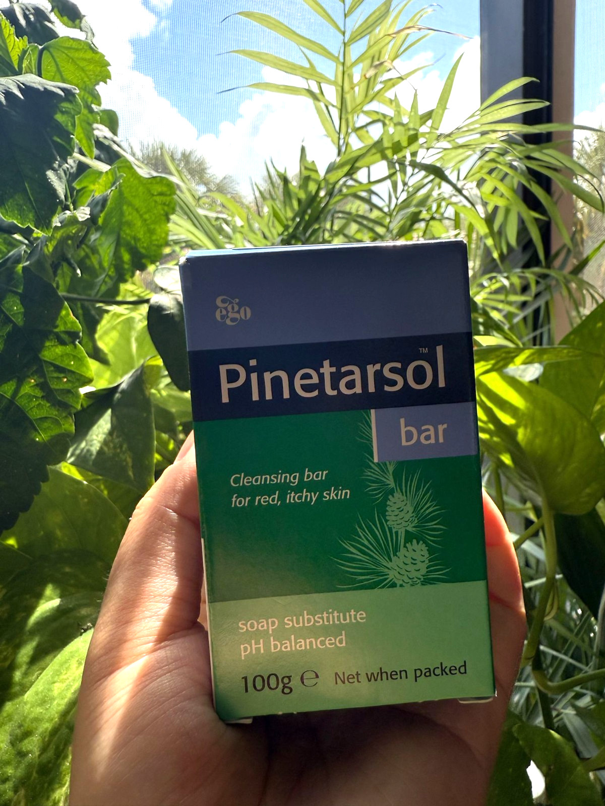 [Ego] Pinetarsol Cleansing Bar For Red Itchy Skin Relief 100g US Seller