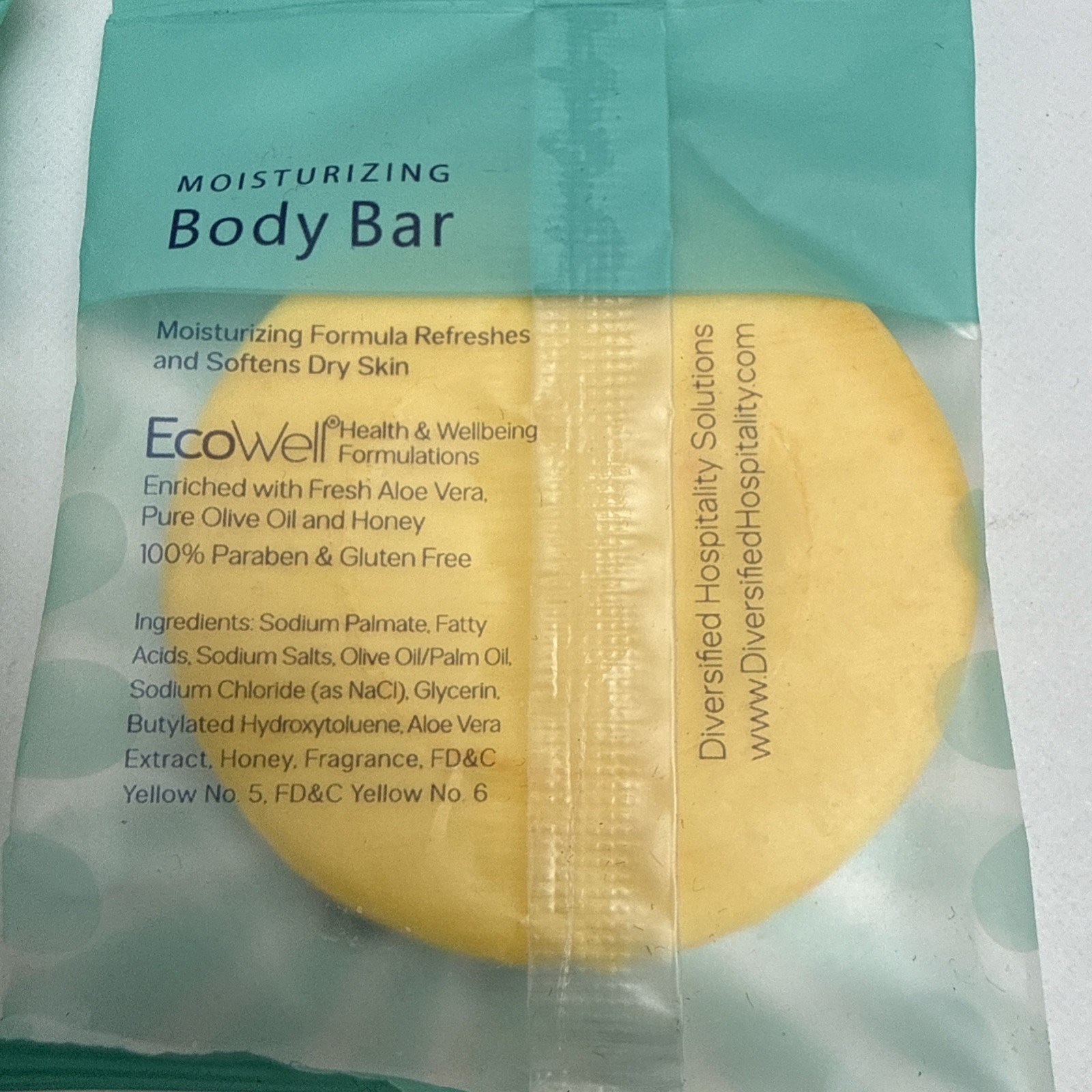 eco botanics Chamomile & Honey Organic Olive Oil Moisturizing 6 Body Bars