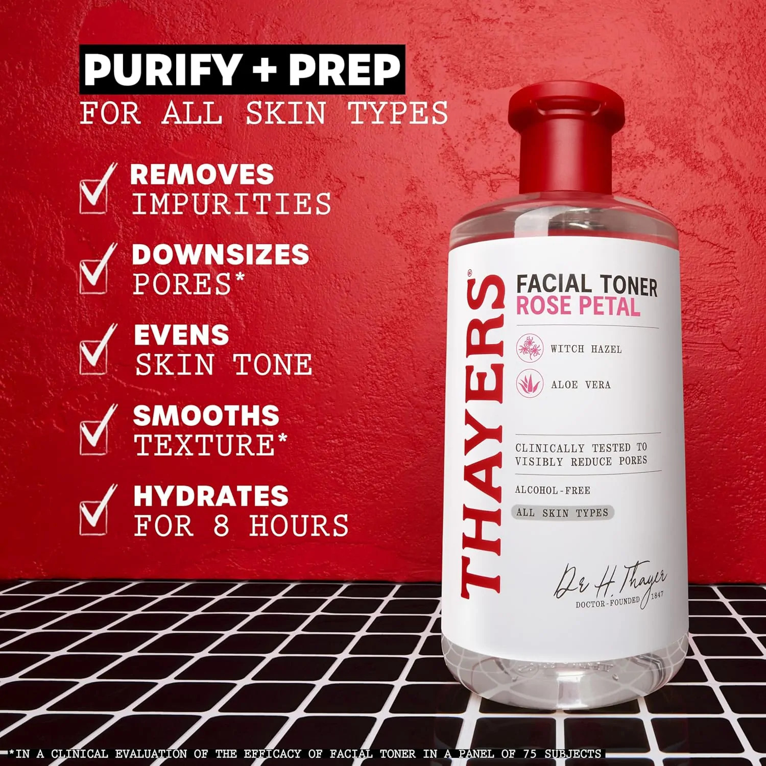 Thayers Witch Hazel, Rose Petal, 12 Ounce