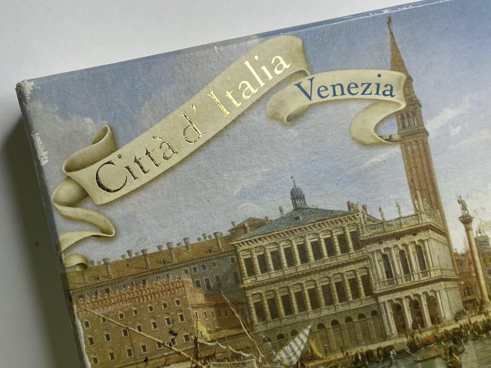 Italian Soap Città d’ Italia Venezia Luxury Round 3 Bars Sealed Box