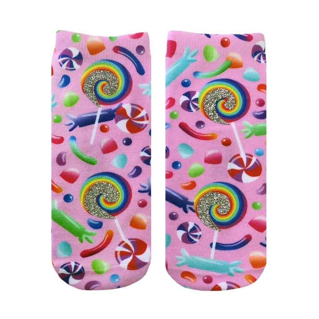 Living Royal Candy Glitter Ankle Socks Model No. 102G – 1 Pair