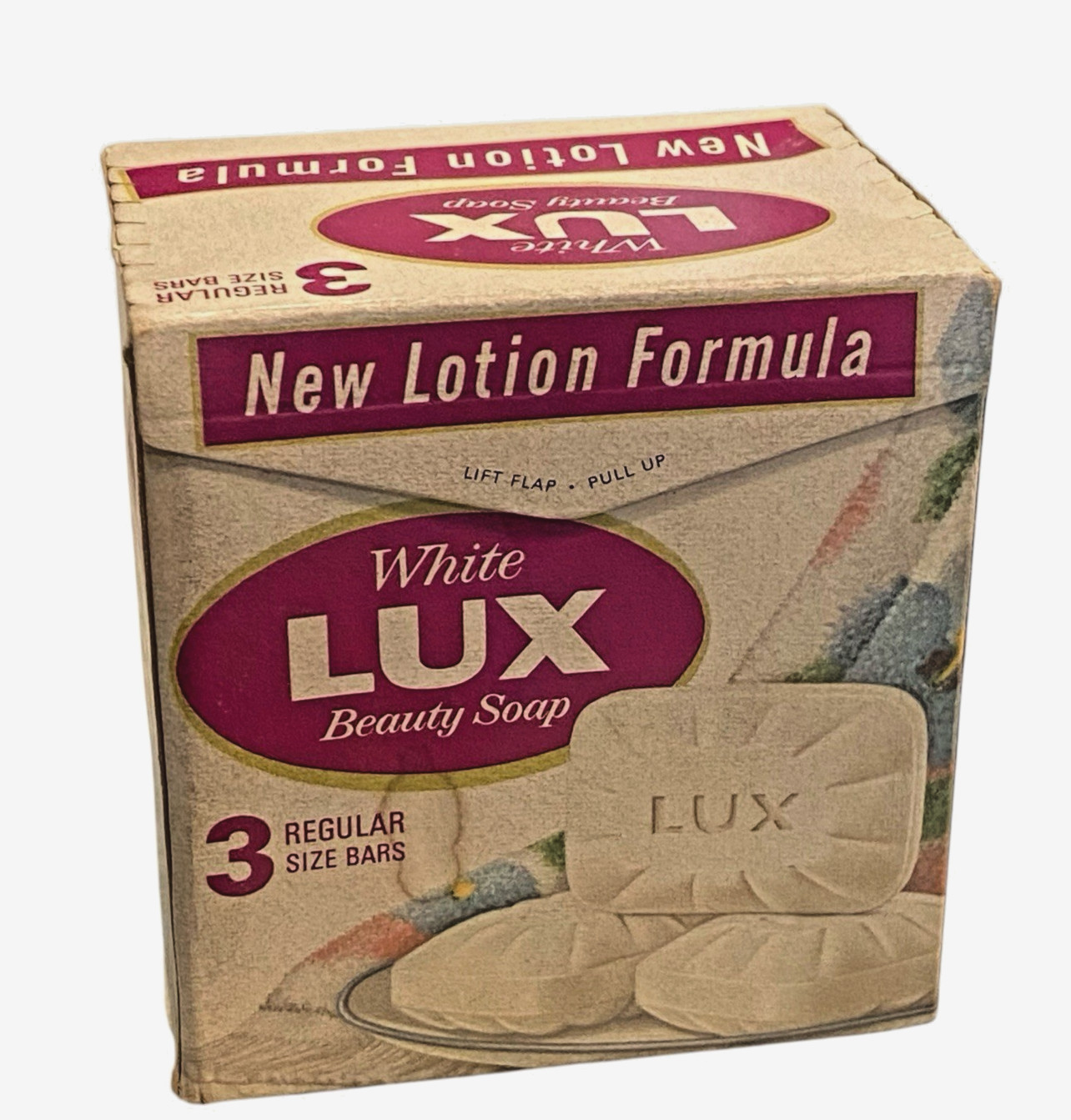 NOS LUX White Beauty Bar Soap Discontinued NOS Sealed Box Regular Size Vintage