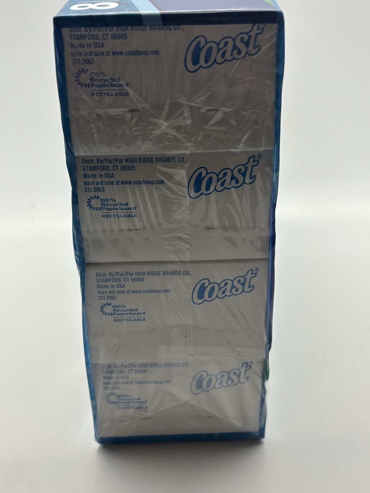 COAST Classic Refreshing Scent Deodorant Soap 4Oz 8 Bars Count Each 2lbs SEALED