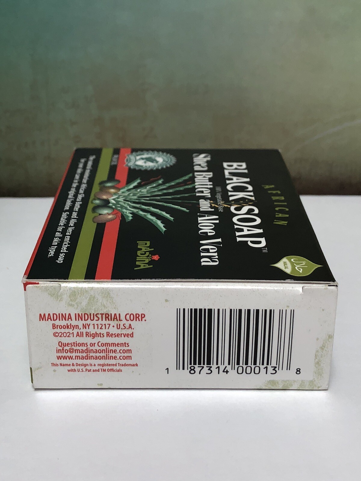 African Formula Black Soap Shea Butter and Aloe Vera 3.5 oz ~ NIB